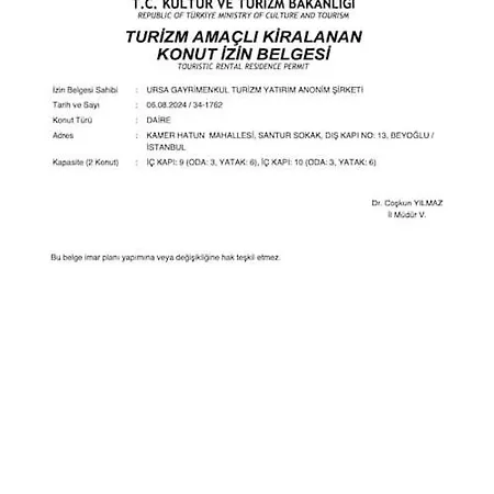 Spacious 3br 2bath Ac In Center - Santur D9 * Istanbul